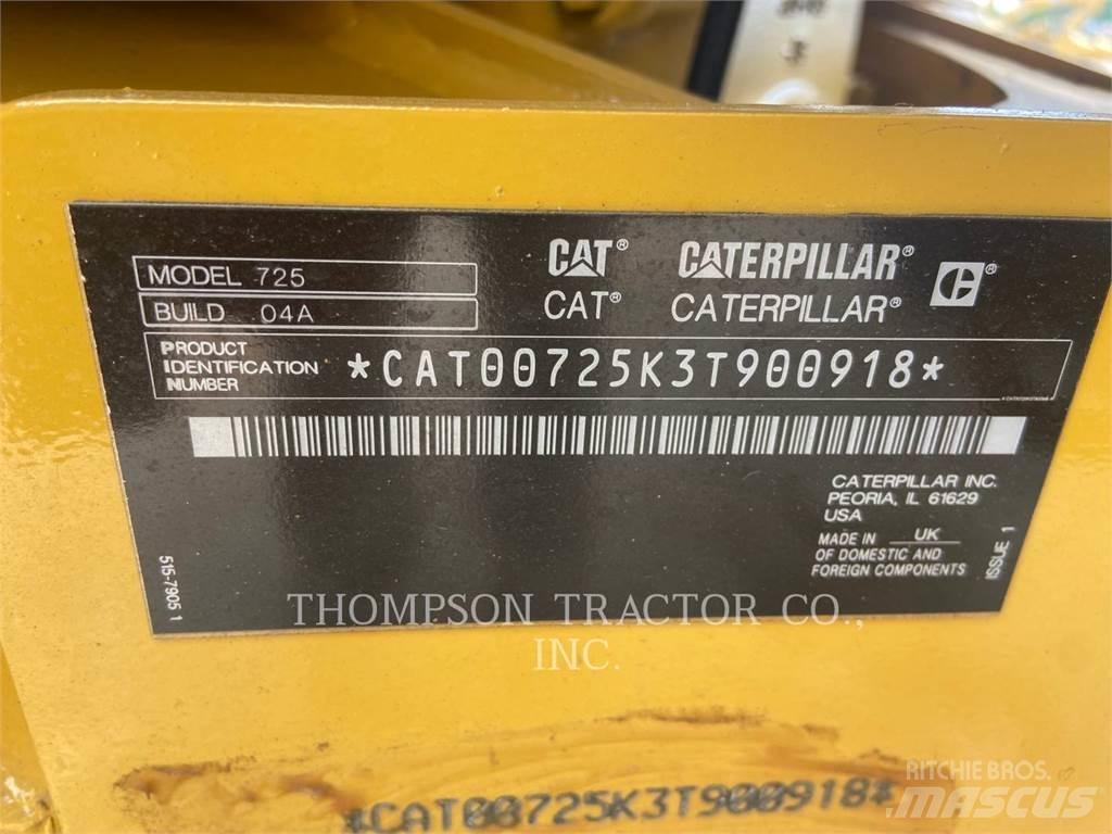 CAT 725 Karjeriniai savivarčiai