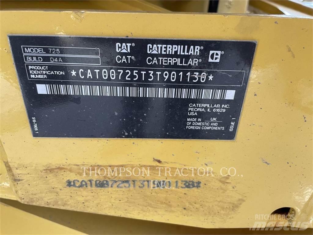 CAT 725 Karjeriniai savivarčiai
