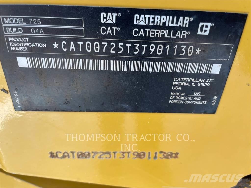 CAT 725 Karjeriniai savivarčiai