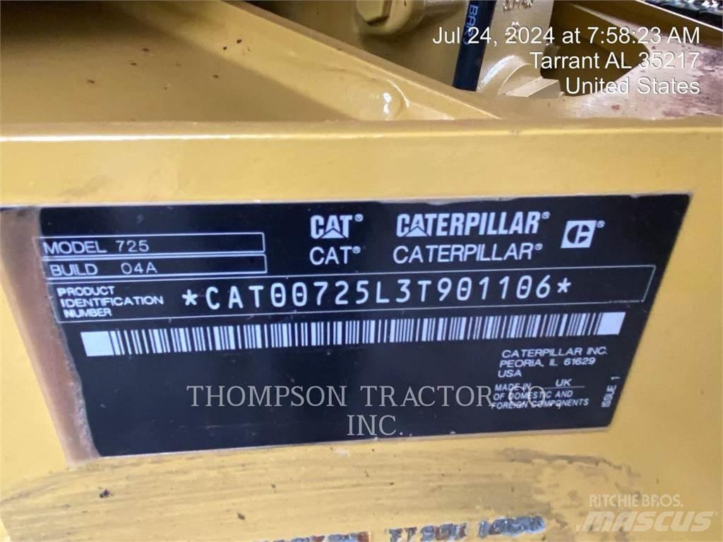 CAT 725 Karjeriniai savivarčiai