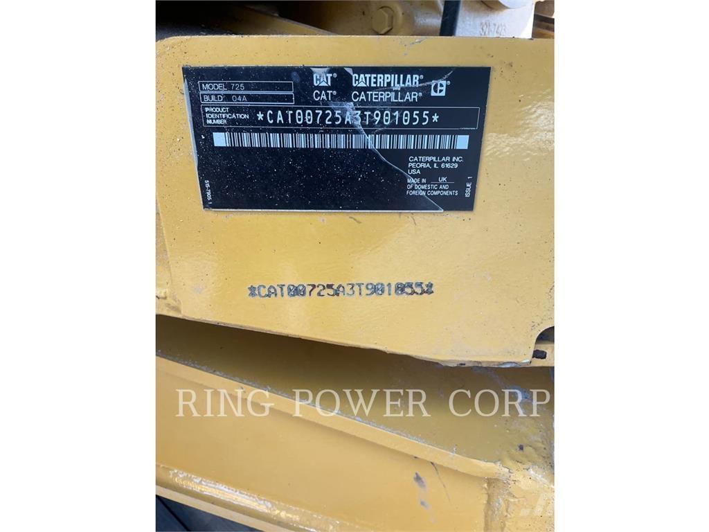 CAT 725TG Karjeriniai savivarčiai