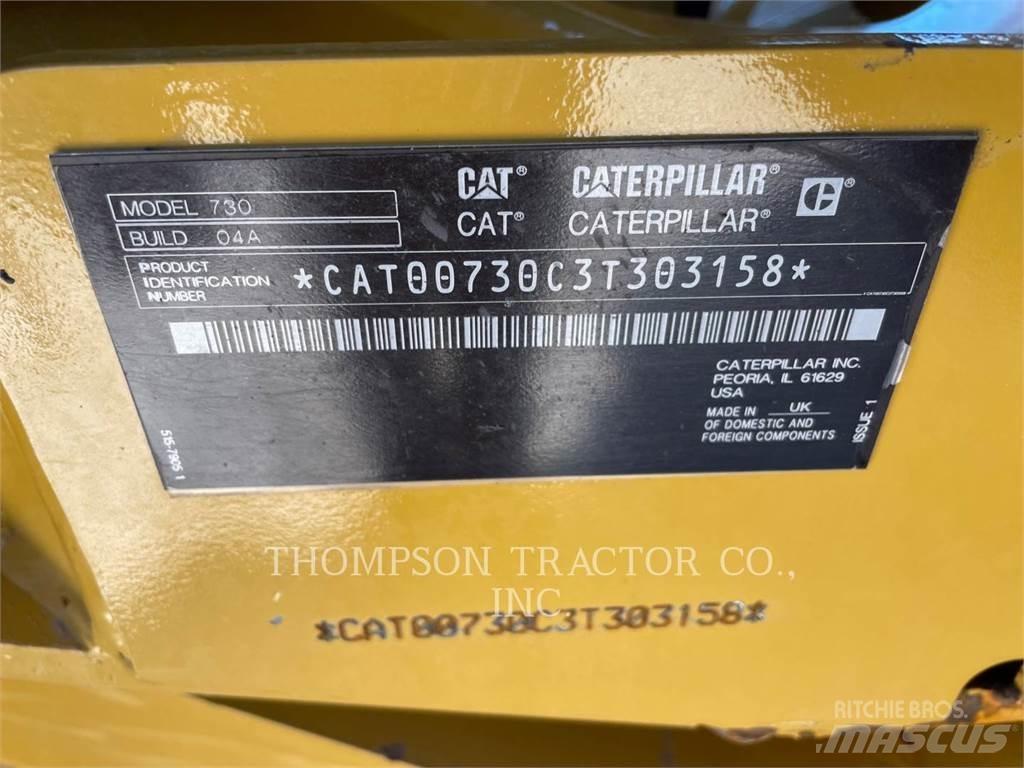 CAT 730 Karjeriniai savivarčiai
