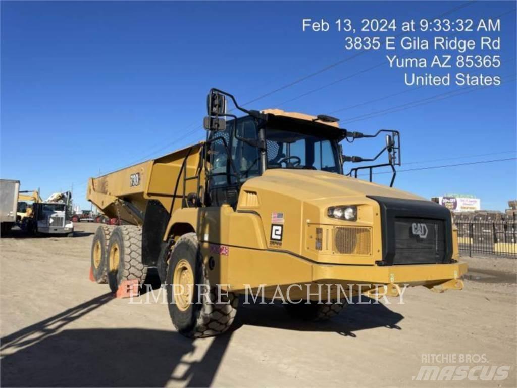 CAT 730-04 Karjeriniai savivarčiai