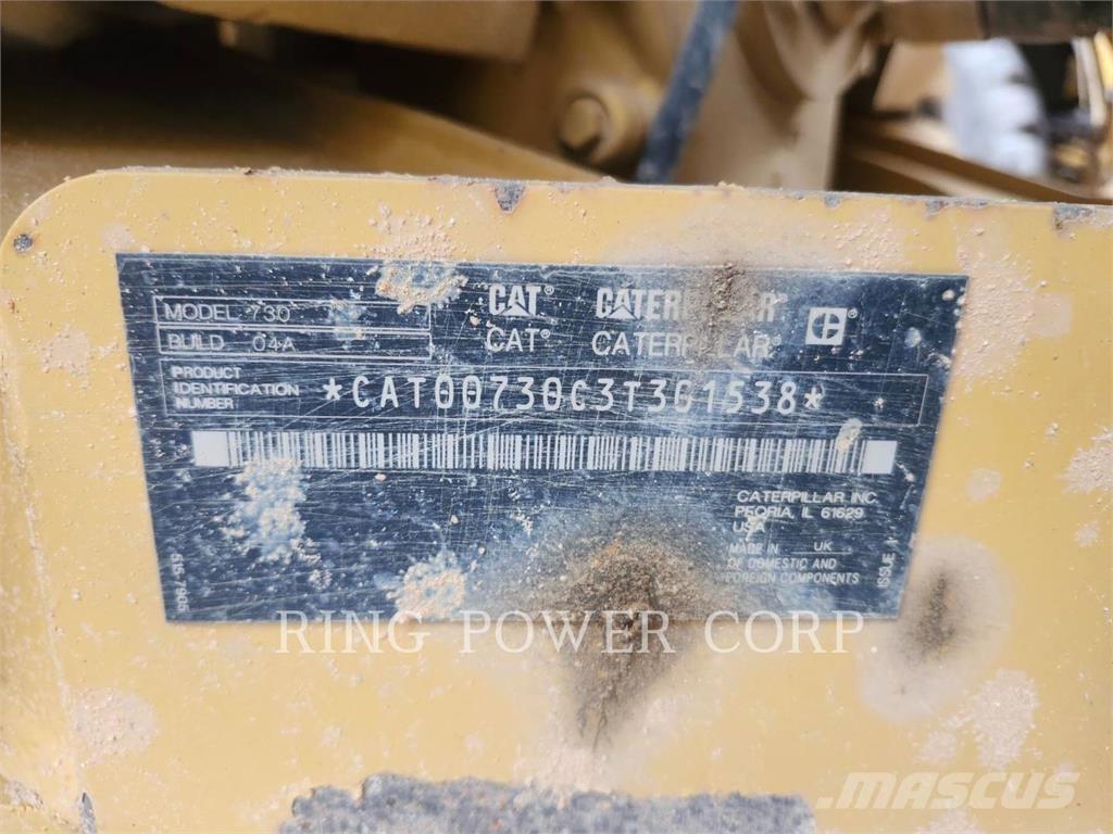 CAT 730TG Karjeriniai savivarčiai