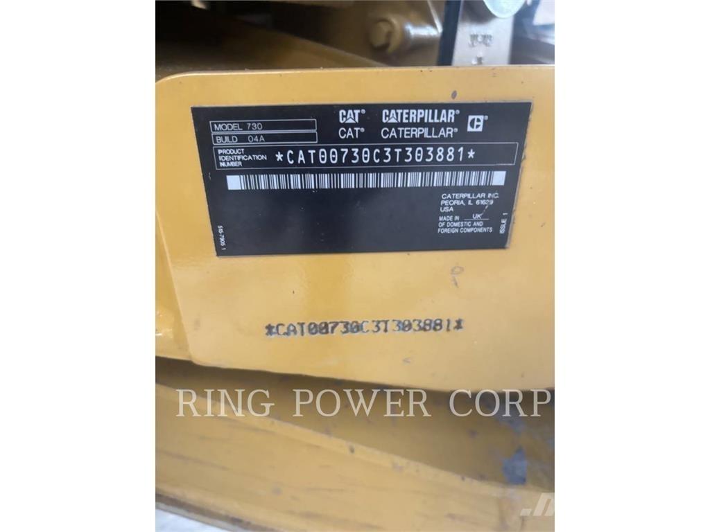 CAT 730TG Karjeriniai savivarčiai