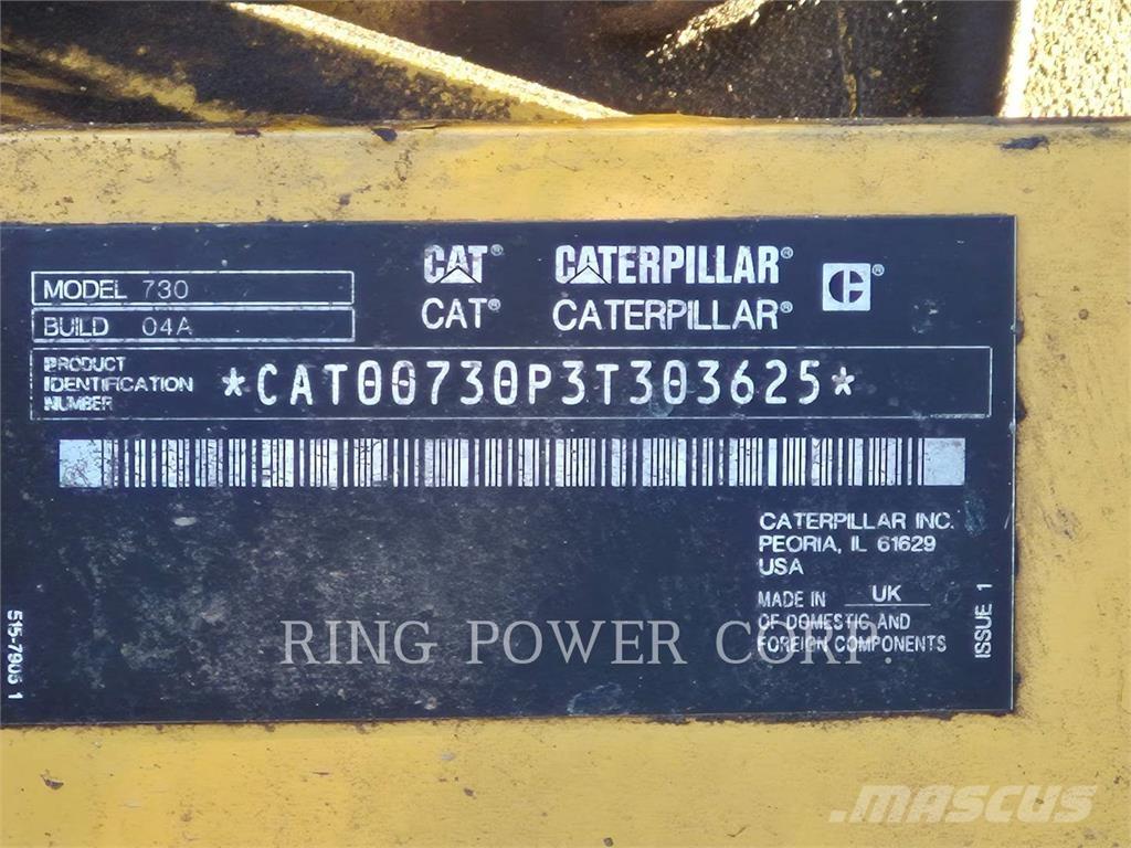 CAT 730WW Automobilinės cisternos