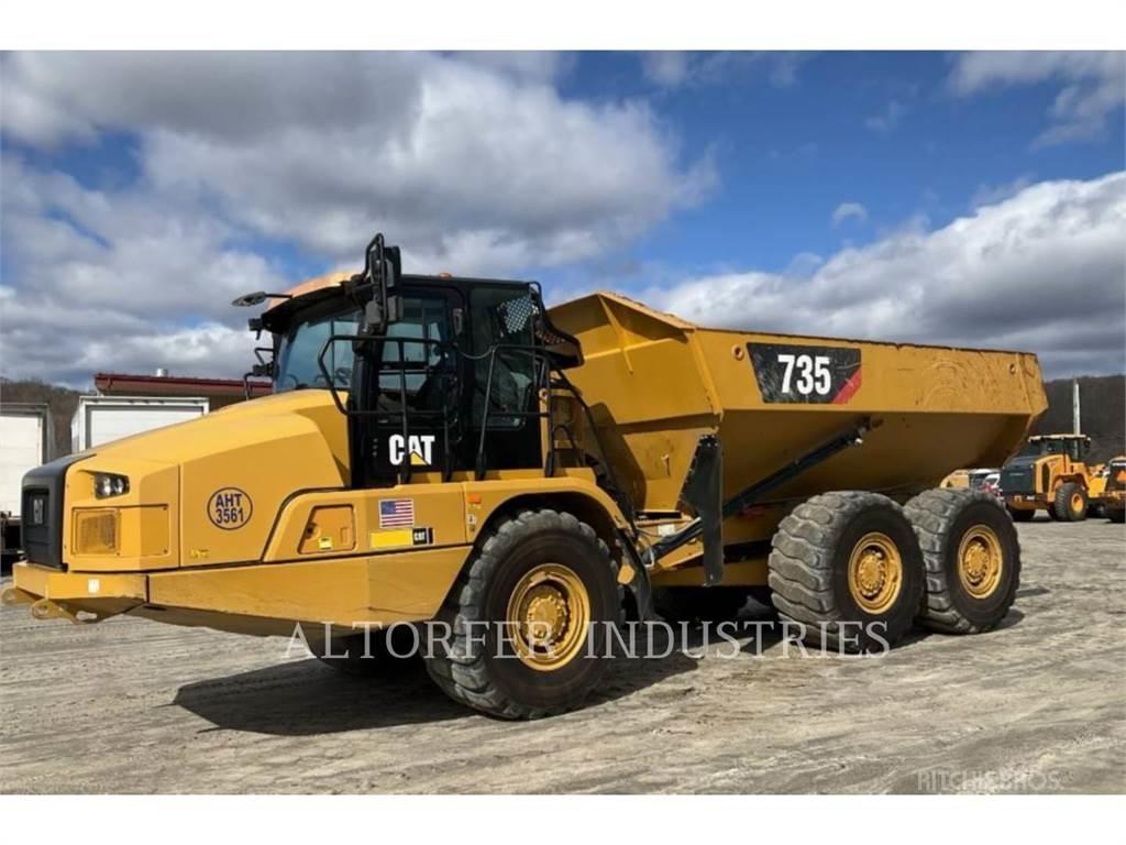 CAT 735 Karjeriniai savivarčiai