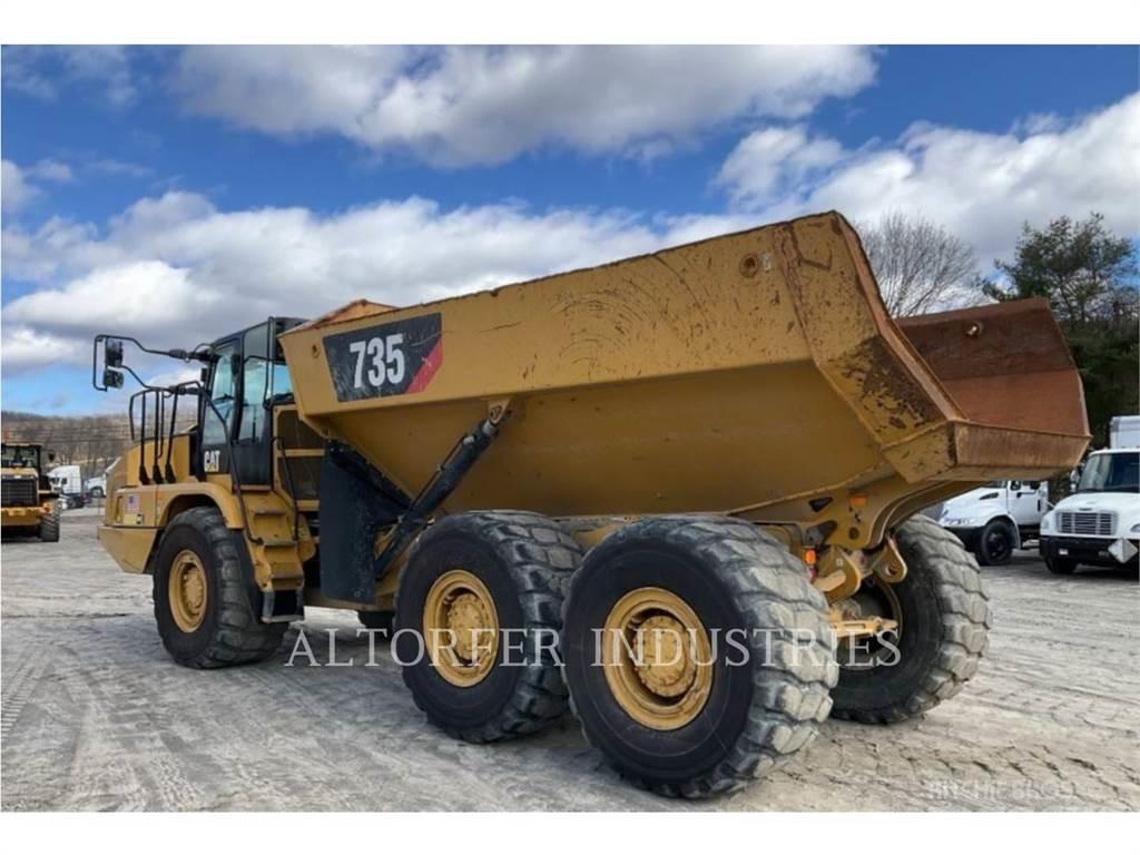 CAT 735 Karjeriniai savivarčiai