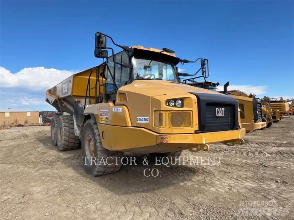 CAT 735 Karjeriniai savivarčiai