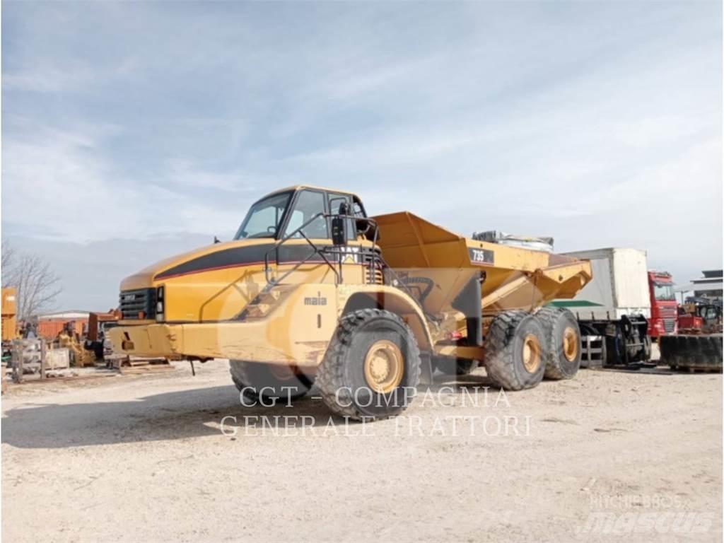 CAT 735 Karjeriniai savivarčiai