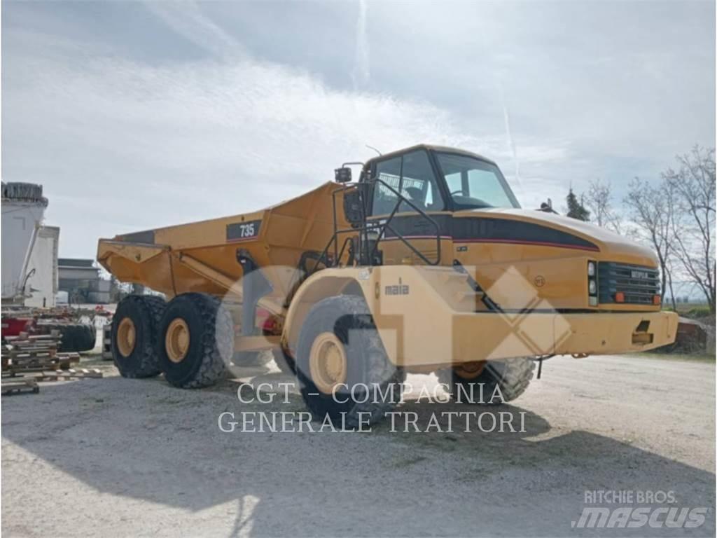 CAT 735 Karjeriniai savivarčiai