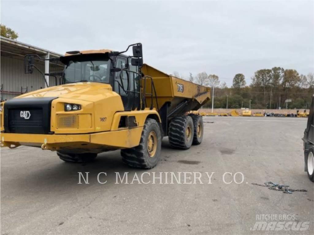 CAT 735 Karjeriniai savivarčiai