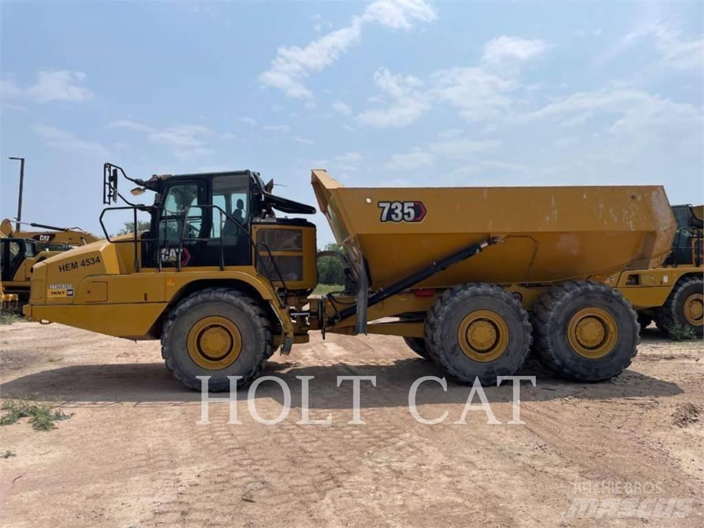 CAT 735 Karjeriniai savivarčiai