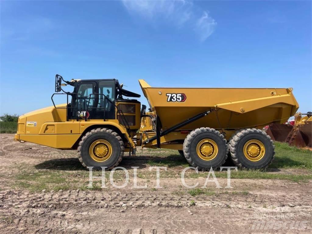 CAT 735 Karjeriniai savivarčiai