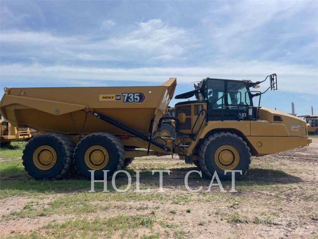 CAT 735 Karjeriniai savivarčiai