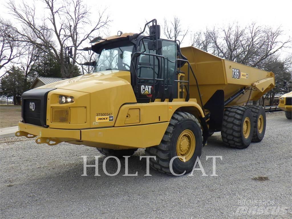 CAT 735 Karjeriniai savivarčiai