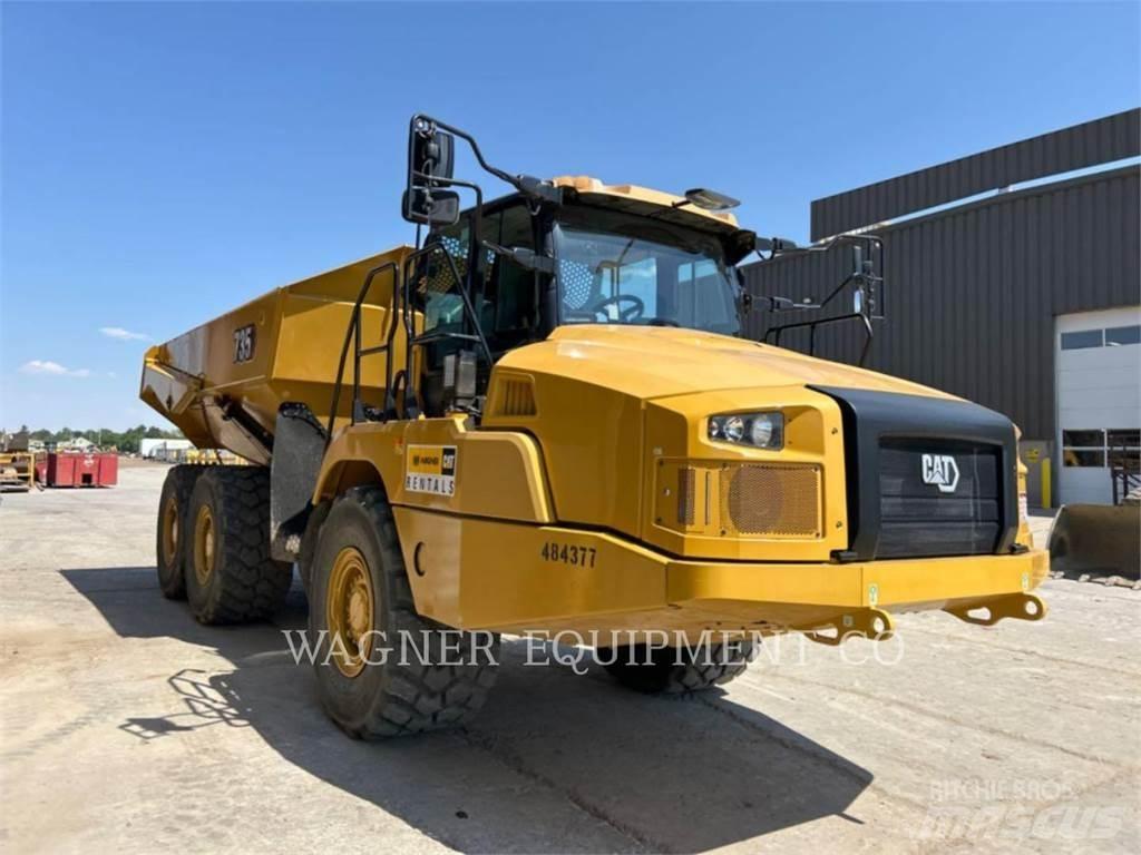 CAT 735 Karjeriniai savivarčiai