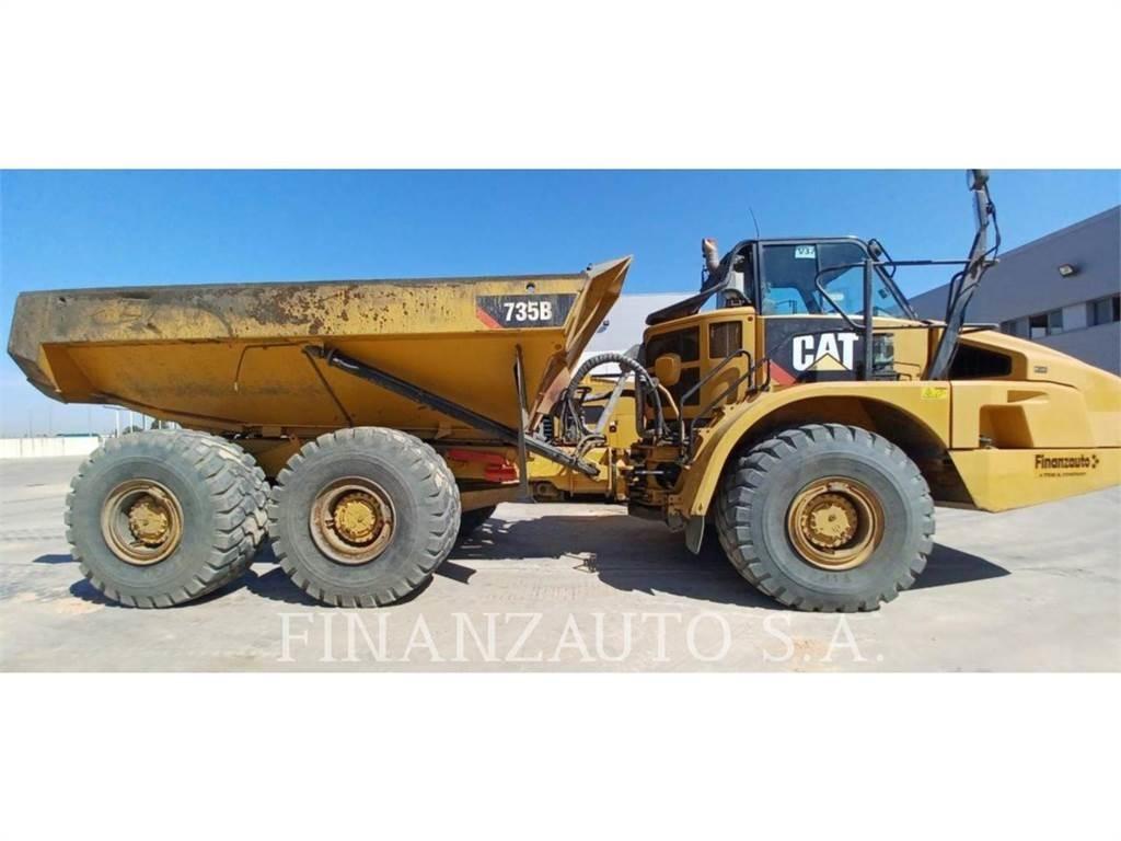 CAT 735B Karjeriniai savivarčiai