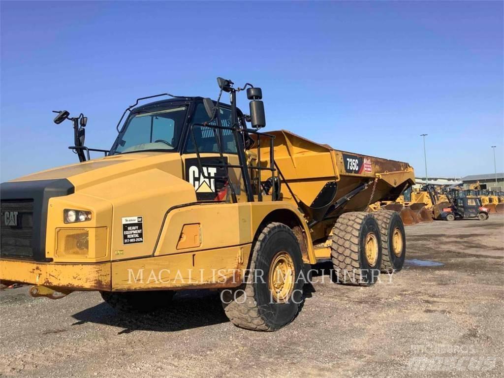 CAT 735C Karjeriniai savivarčiai