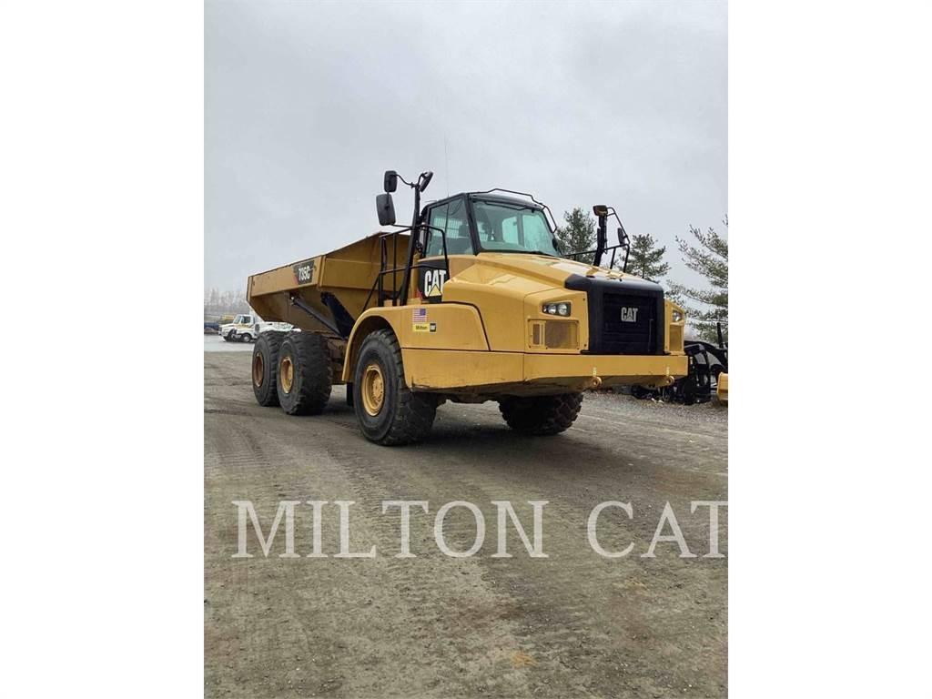 CAT 735C Karjeriniai savivarčiai