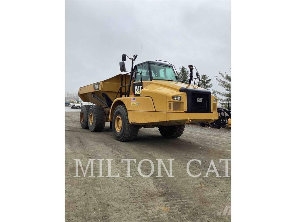 CAT 735C Karjeriniai savivarčiai