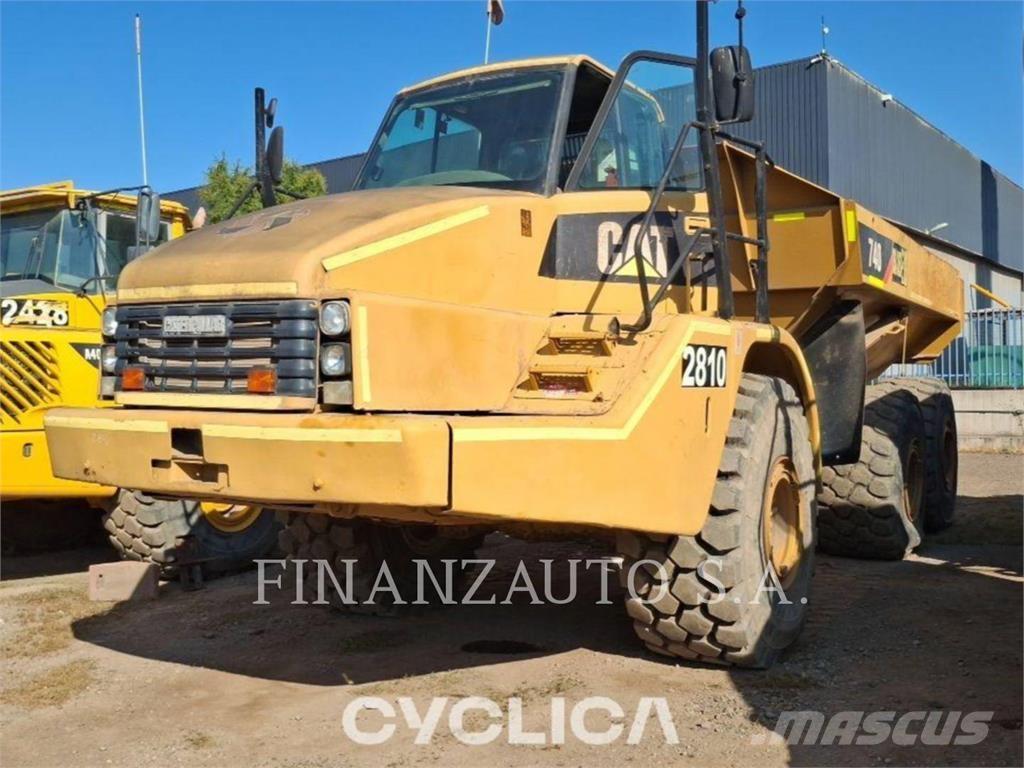 CAT 740 Karjeriniai savivarčiai