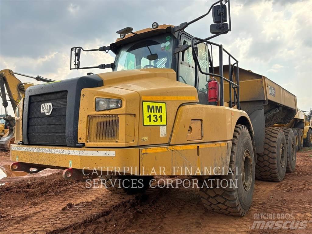 CAT 740-04GC Karjeriniai savivarčiai