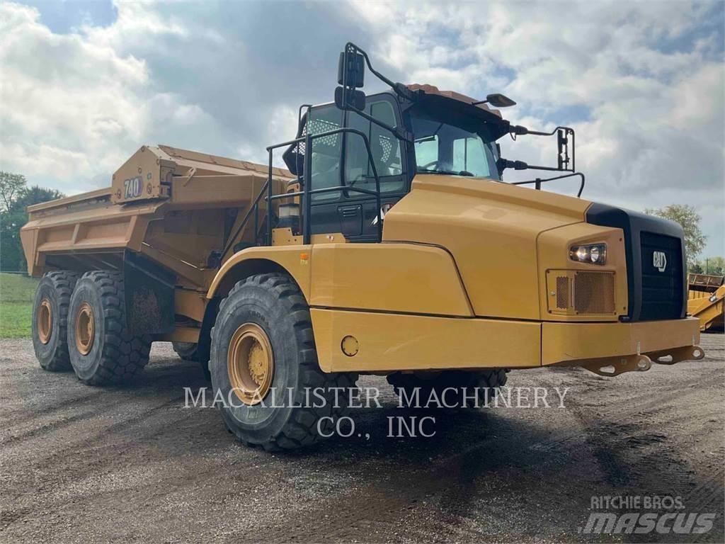 CAT 740 EJECTOR Karjeriniai savivarčiai
