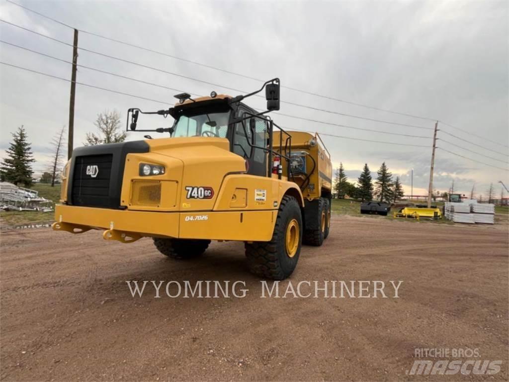 CAT 740 GC Karjeriniai savivarčiai