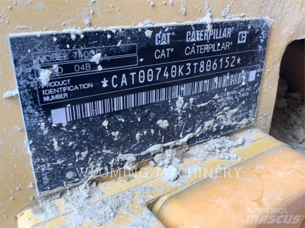 CAT 740 GC Karjeriniai savivarčiai