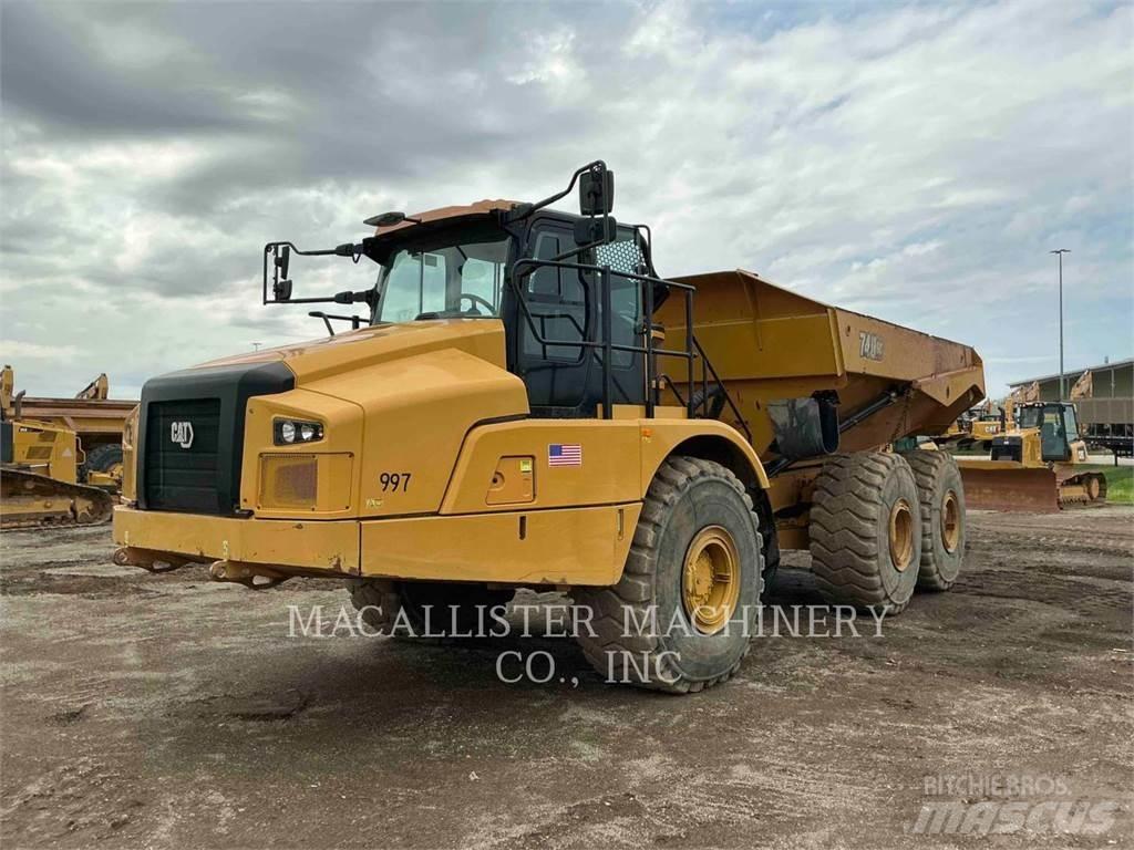 CAT 740 GC Karjeriniai savivarčiai