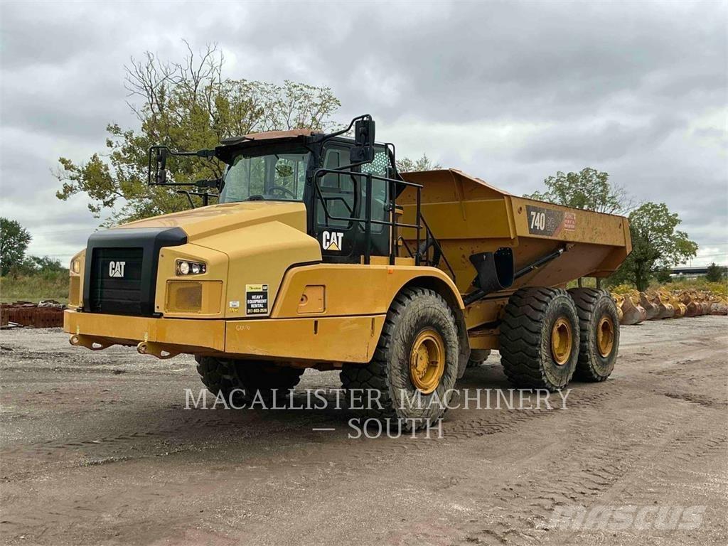 CAT 740 GC Karjeriniai savivarčiai