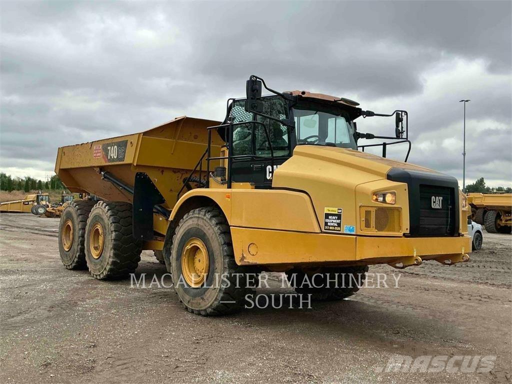 CAT 740 GC Karjeriniai savivarčiai