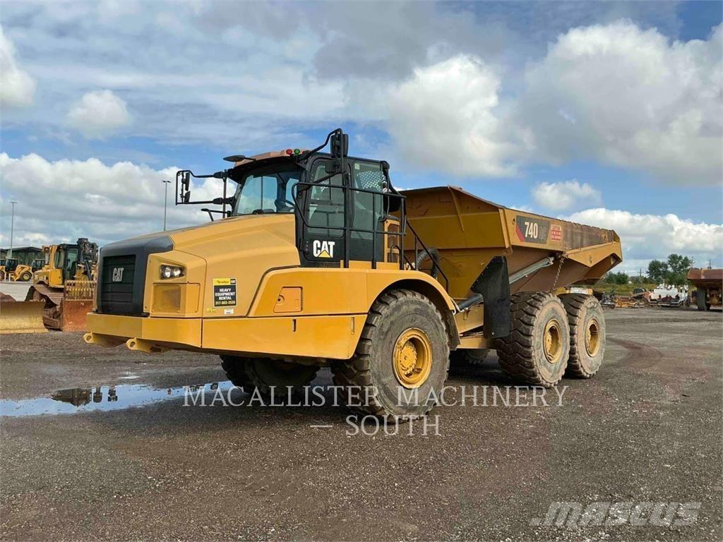 CAT 740 GC Karjeriniai savivarčiai
