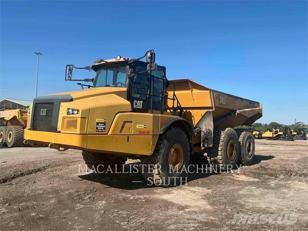 CAT 740 GC Karjeriniai savivarčiai