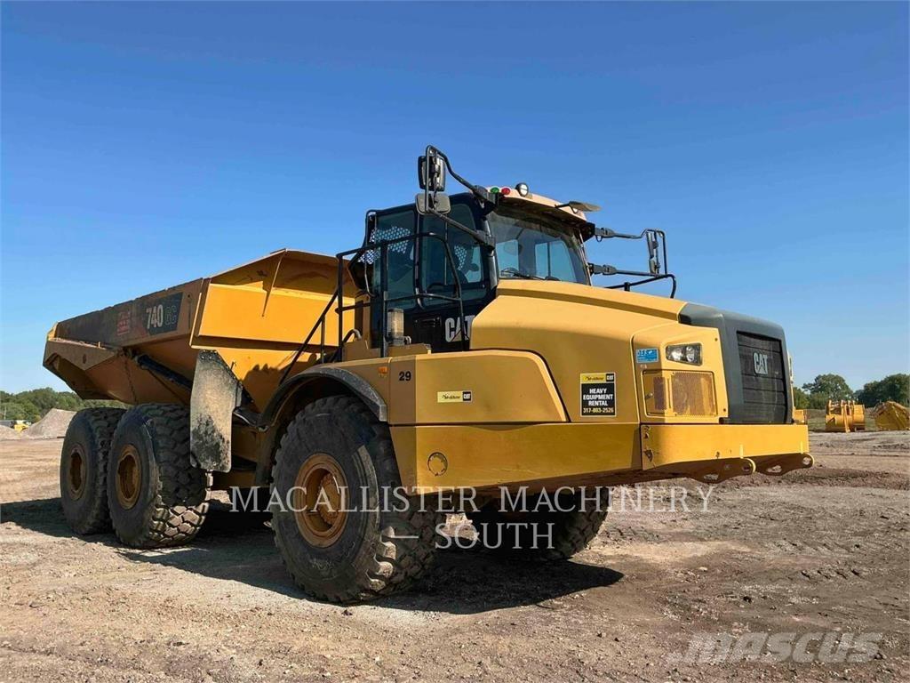 CAT 740 GC Karjeriniai savivarčiai