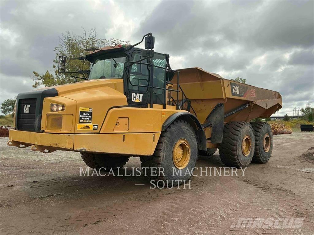 CAT 740 GC Karjeriniai savivarčiai
