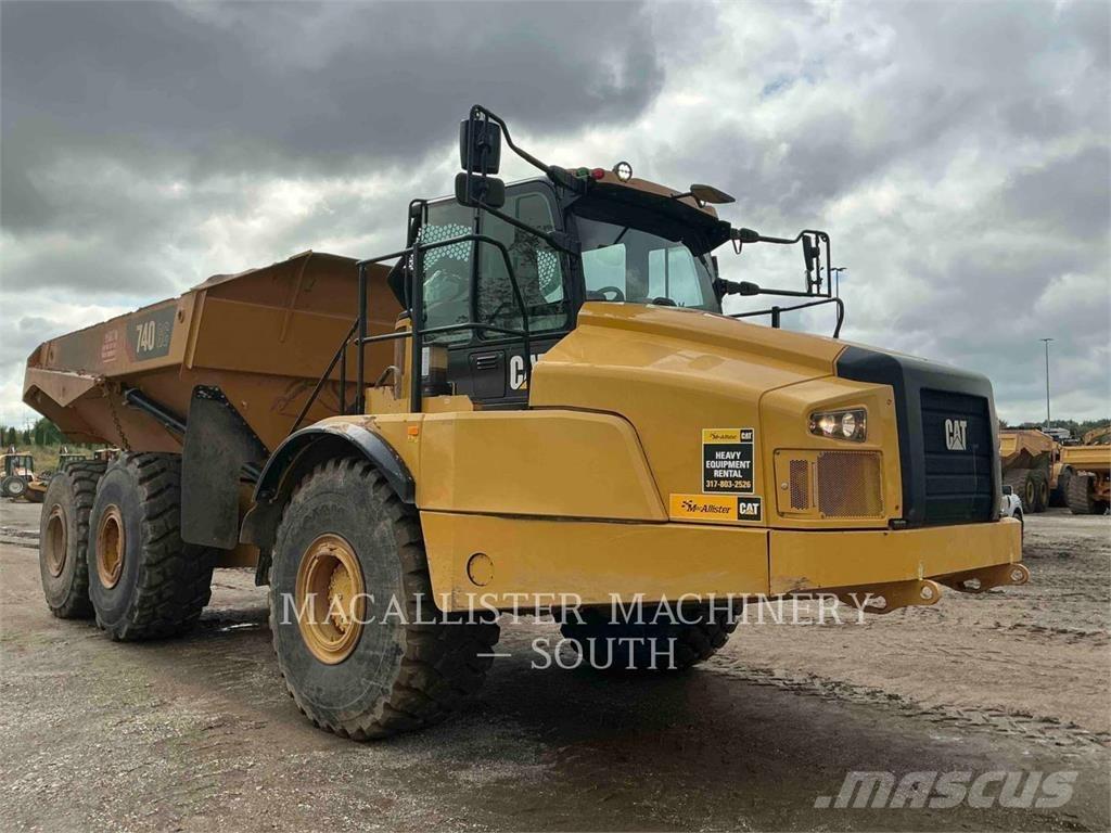 CAT 740 GC Karjeriniai savivarčiai