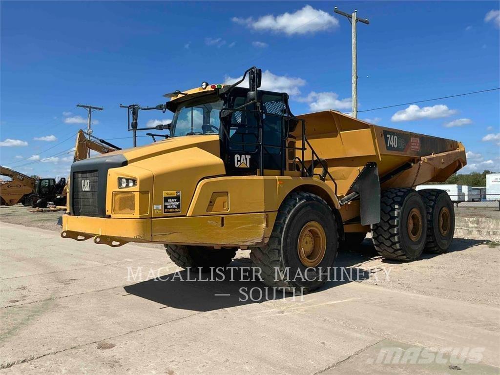 CAT 740 GC Karjeriniai savivarčiai