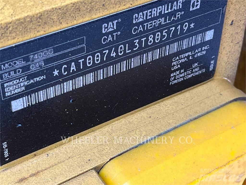 CAT 740 GC TG Karjeriniai savivarčiai