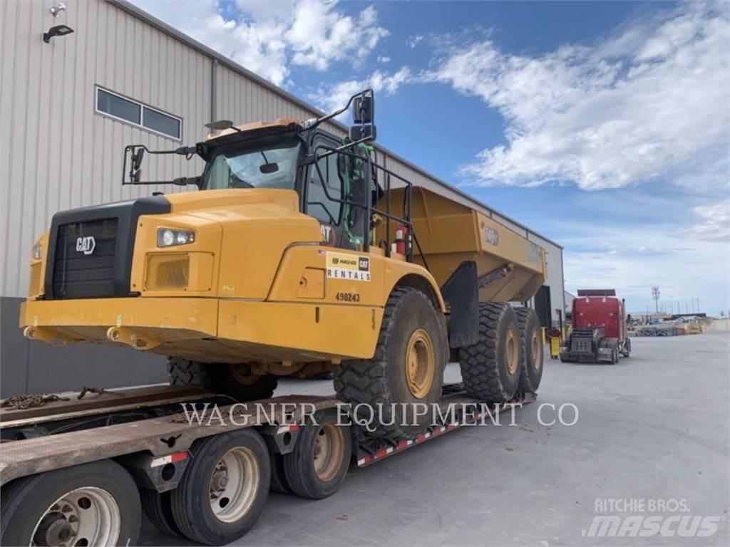 CAT 740GC Karjeriniai savivarčiai