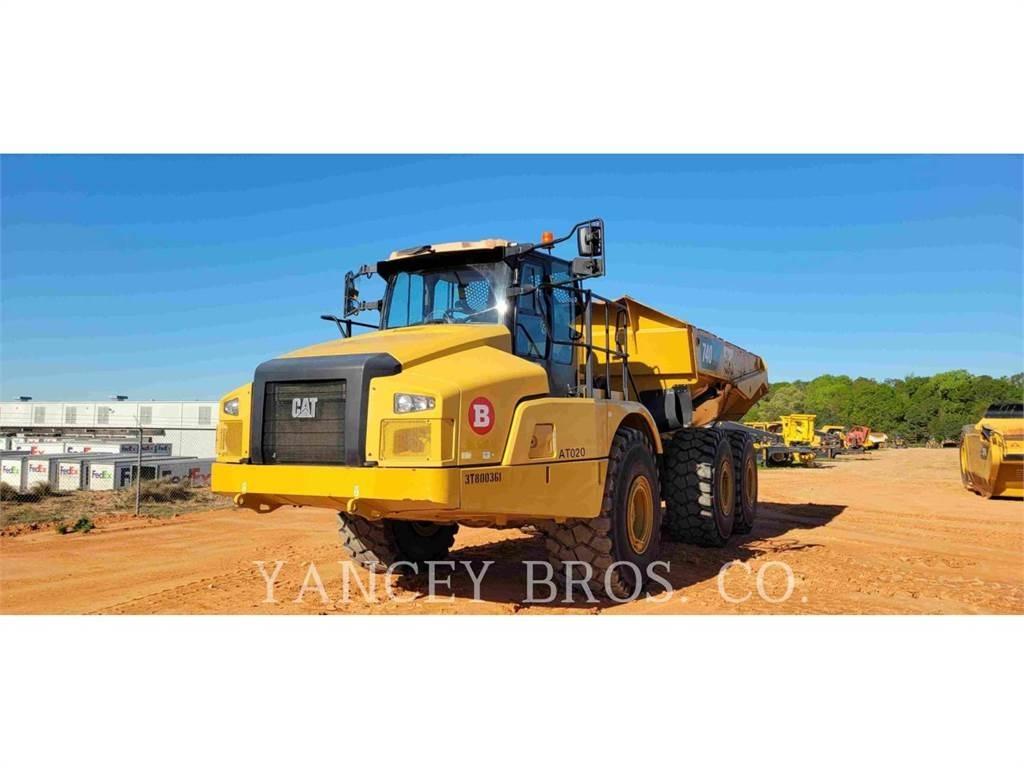CAT 740GC Karjeriniai savivarčiai