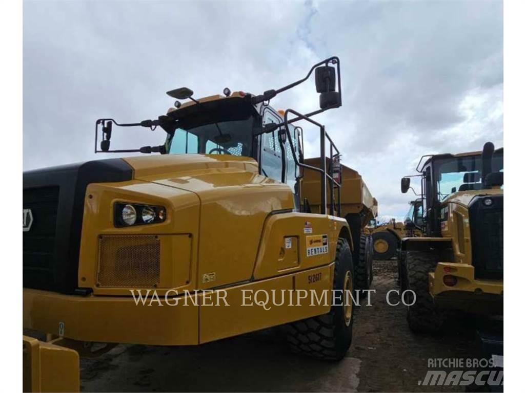 CAT 740GC Karjeriniai savivarčiai