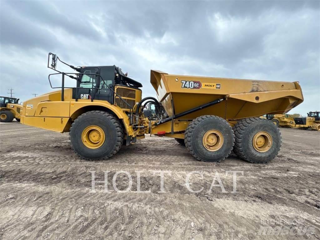CAT 740GC Naudoti ratiniai krautuvai