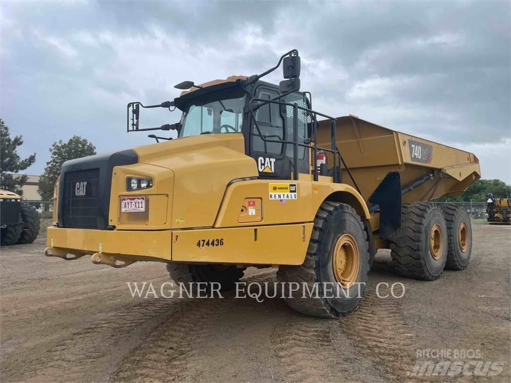 CAT 740GC Karjeriniai savivarčiai