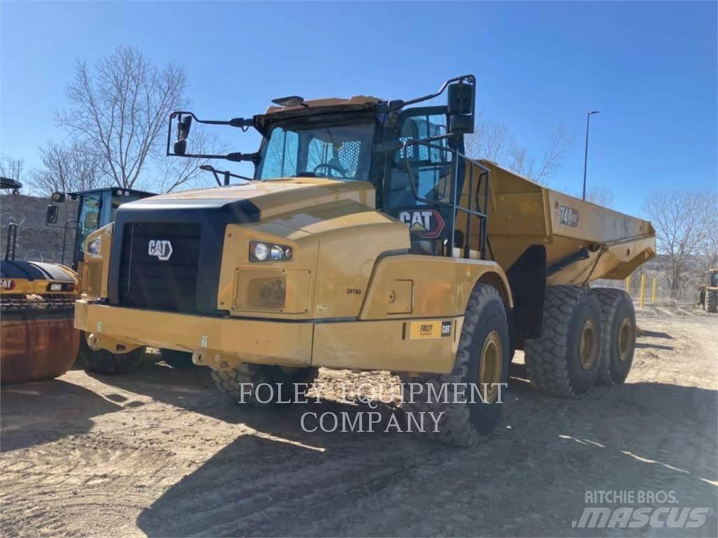 CAT 740GC-04 Karjeriniai savivarčiai