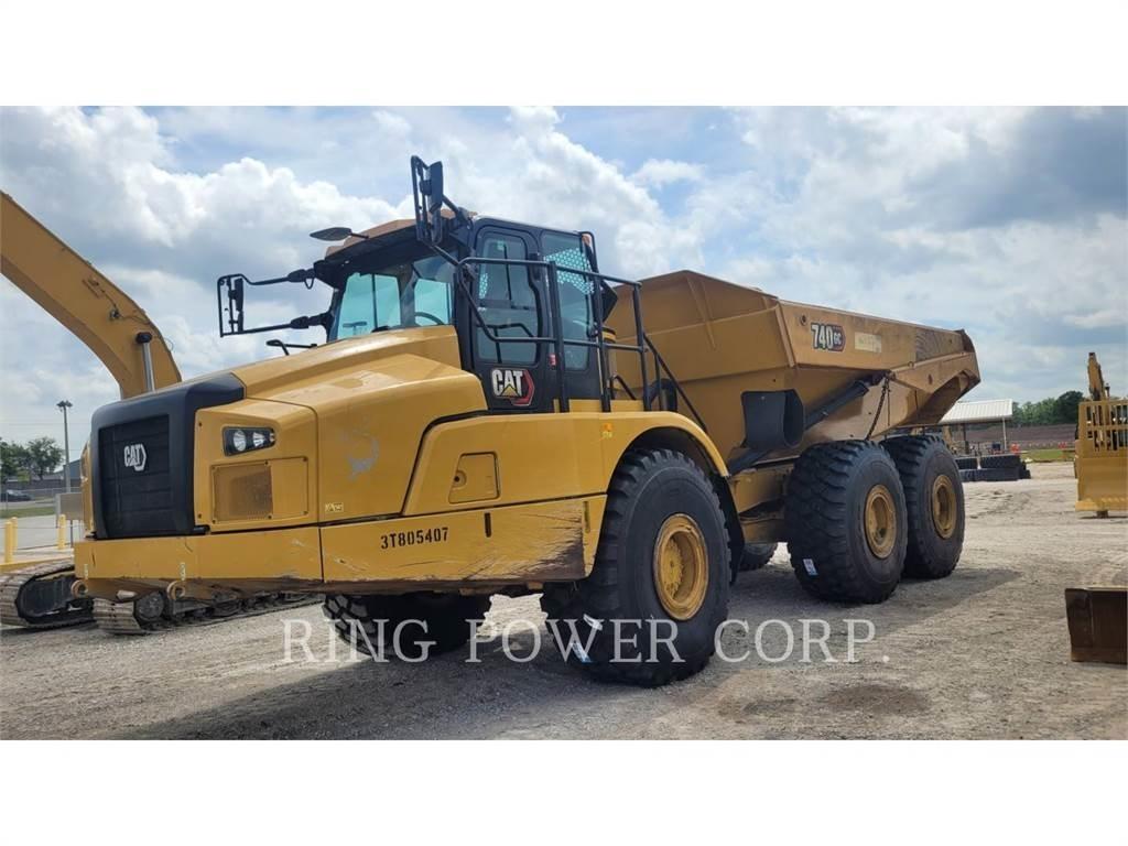 CAT 740GCTG Karjeriniai savivarčiai