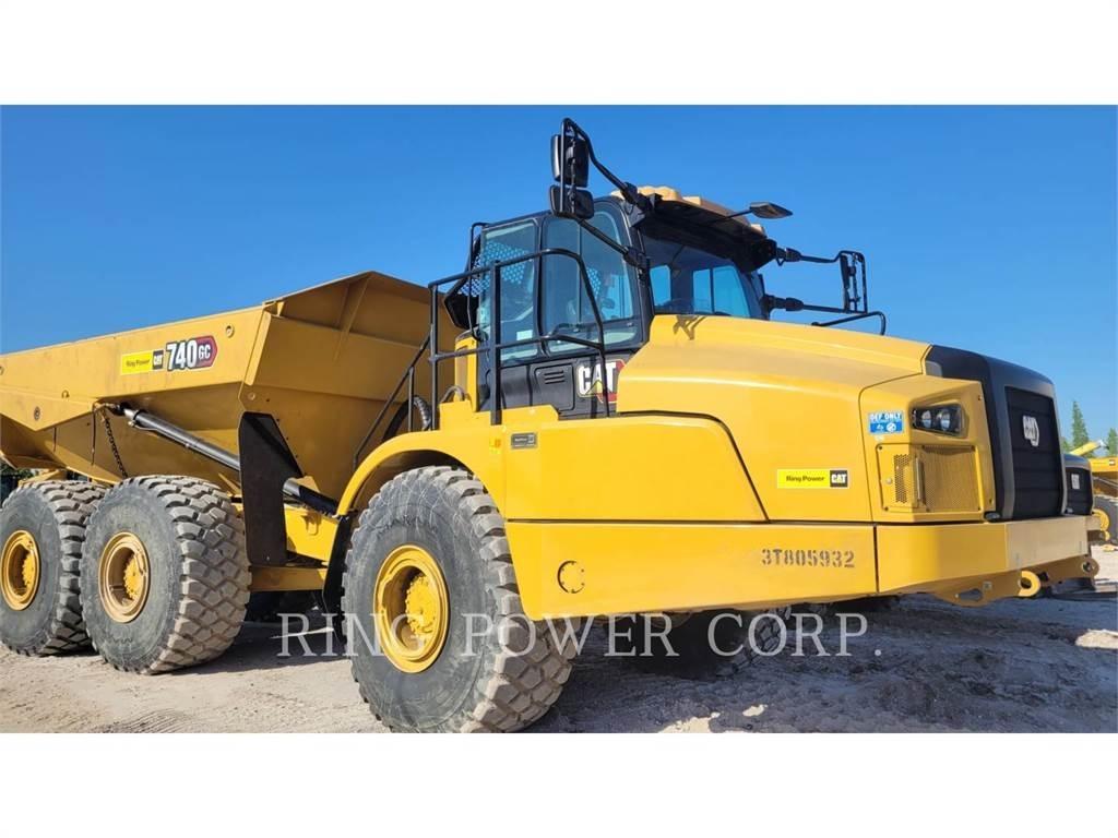 CAT 740GCTG Karjeriniai savivarčiai