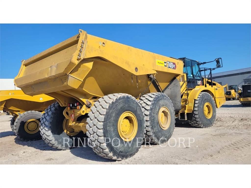 CAT 740GCTG Karjeriniai savivarčiai