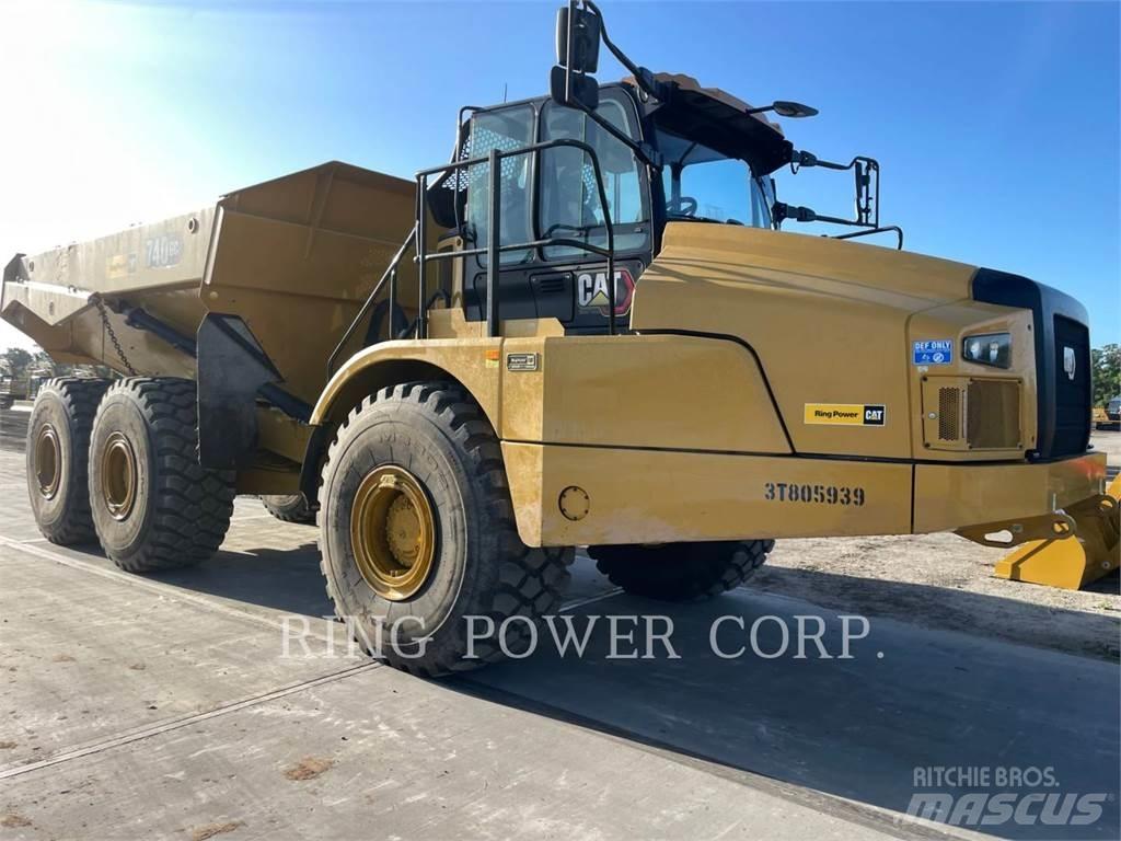 CAT 740GCTG Karjeriniai savivarčiai